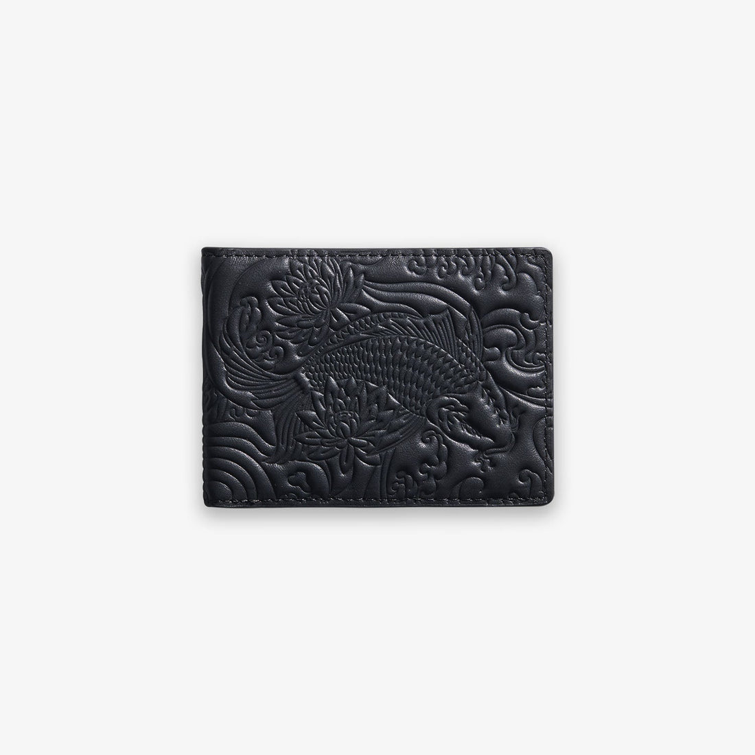 IZAKURA Bifold Wallet — Black