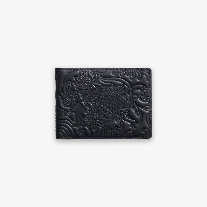 IZAKURA Bifold Wallet Black