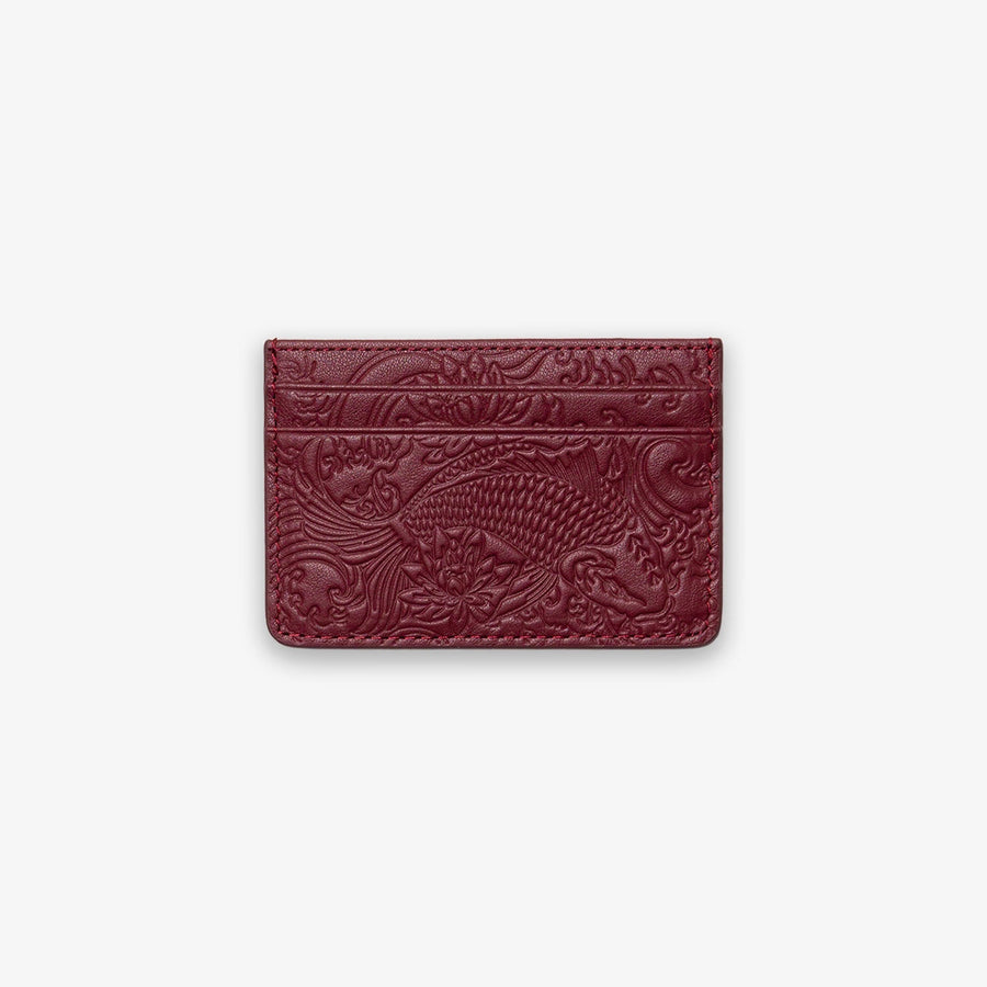 IZAKURA Card Holder Cherry Red
