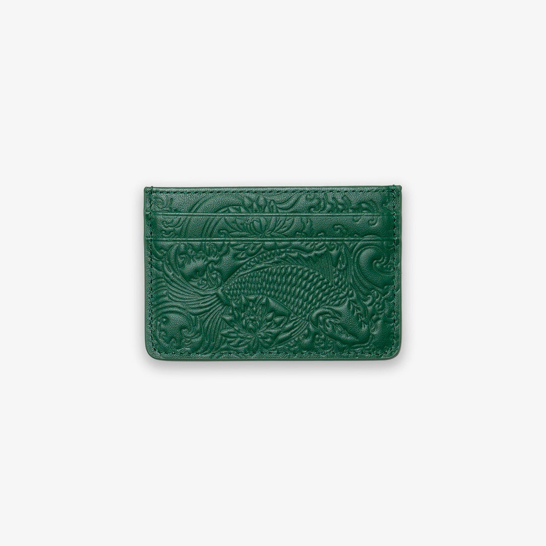 IZAKURA Card Holder — Emerald Green
