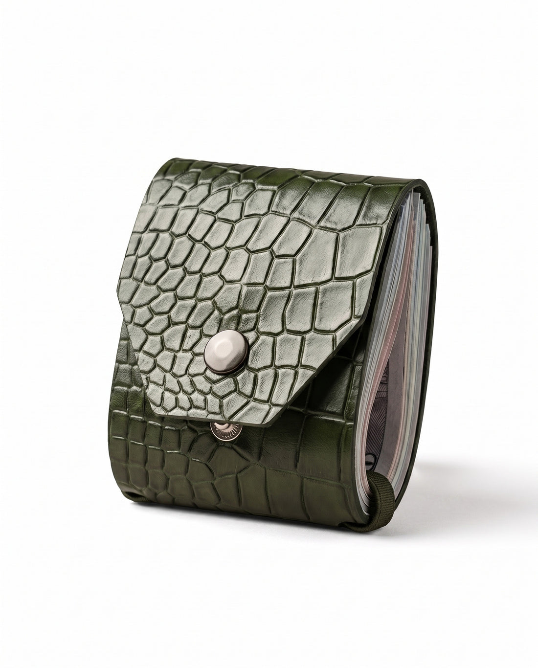 IZAKURA Tatsu Money-Clip Wallet — 1 Wallet — Emerald Green