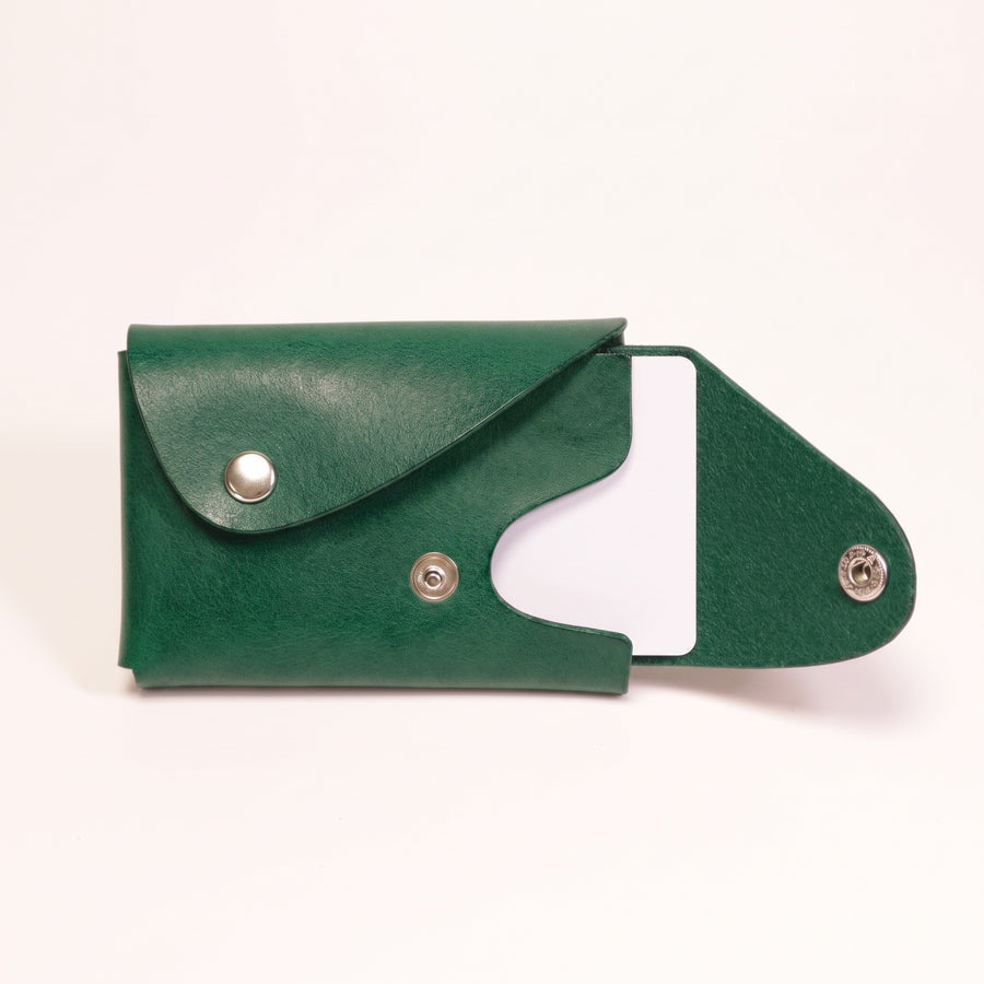 IZAKURA Koban Mini Wallet Emerald Green