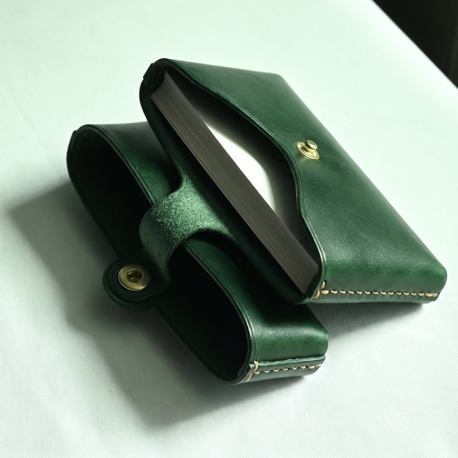 IZAKURA Origami Card Case Green
