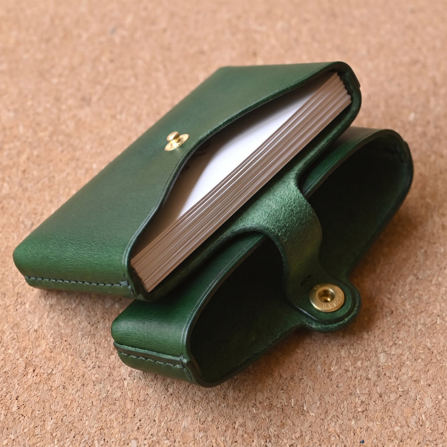 IZAKURA Origami Card Case Green