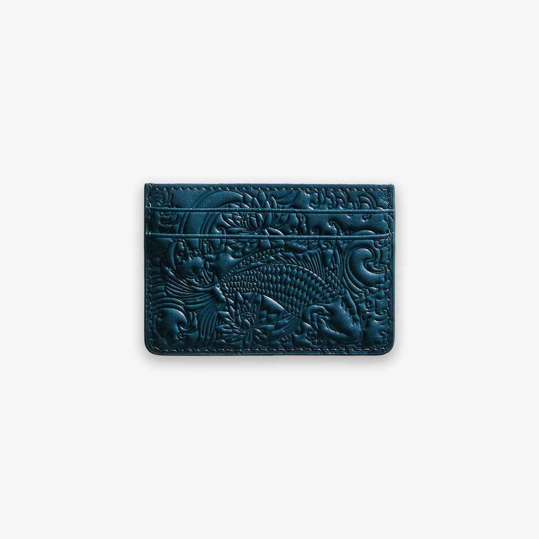 IZAKURA Card Holder — Ocean Blue