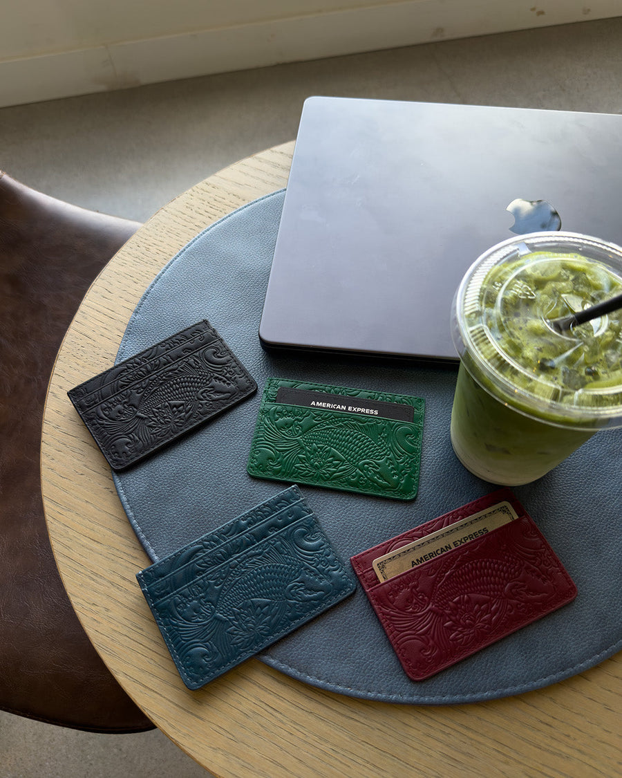 IZAKURA Card Holder Black