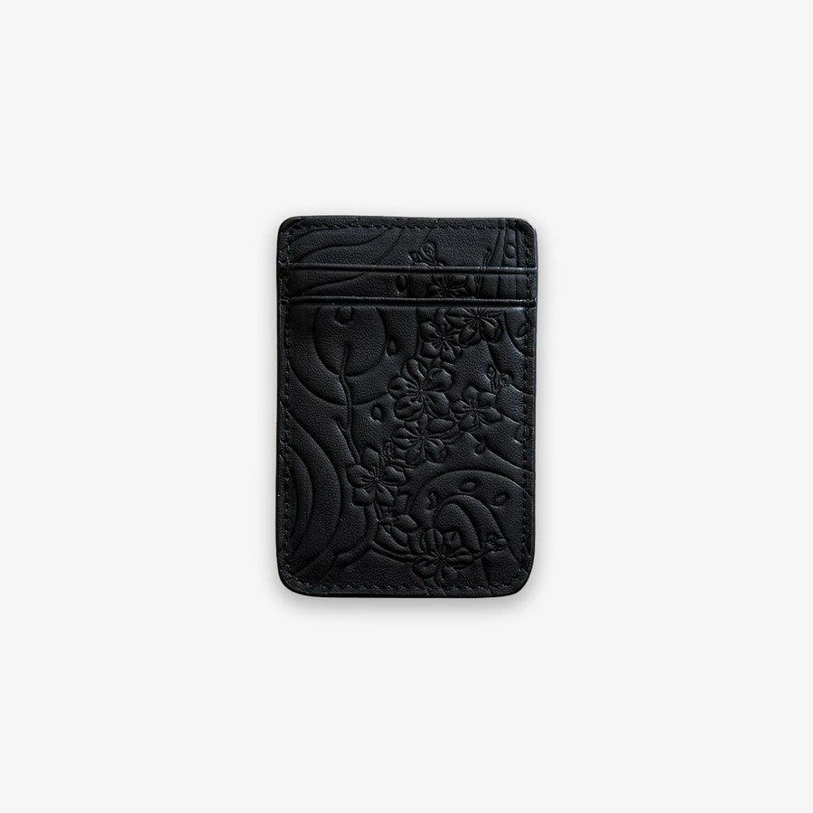 IZAKURA MagSafe Card Holder Black
