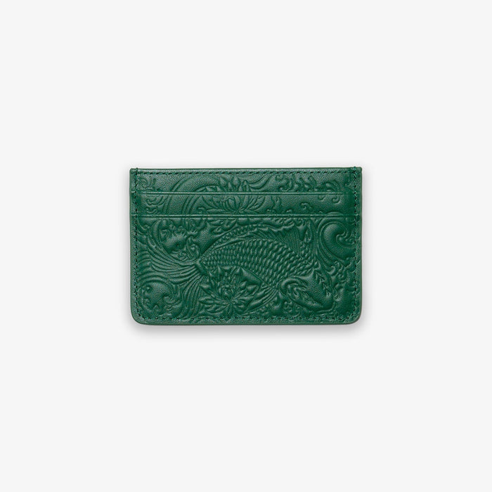 IZAKURA Card Holder Emerald Green