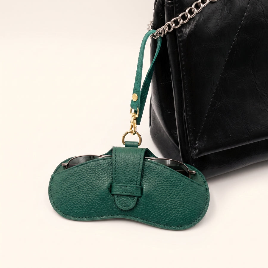 IZAKURA Kage Sunglass Case Emerald Green