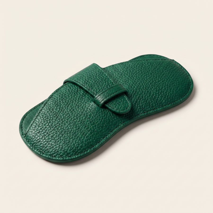 IZAKURA Kage Sunglass Case Emerald Green