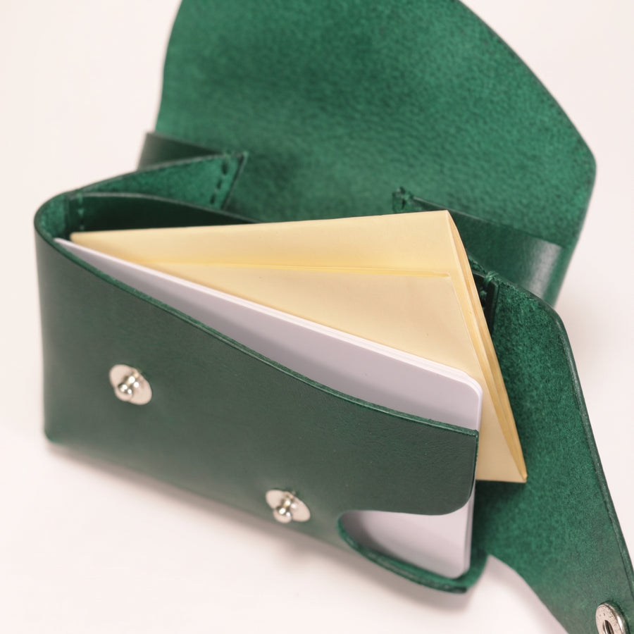 IZAKURA Koban Mini Wallet Emerald Green