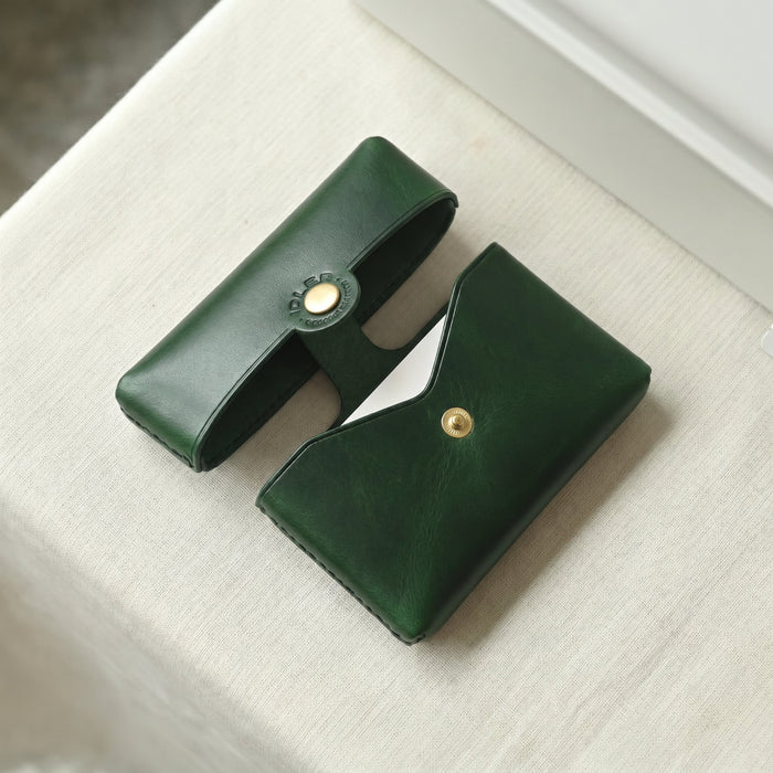 IZAKURA Origami Card Case 1 Case — Green