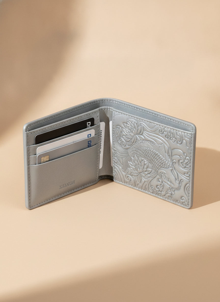 IZAKURA Bifold Wallet Moonstone