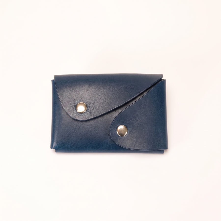 IZAKURA Koban Mini Wallet Ocean Blue