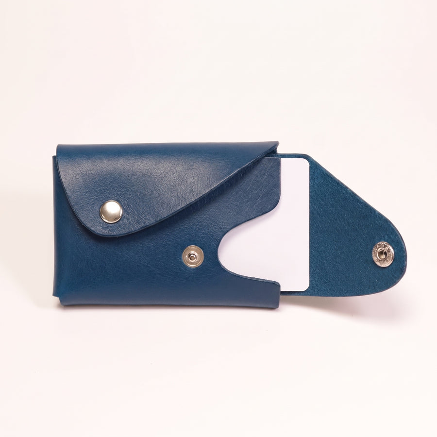 IZAKURA Koban Mini Wallet Ocean Blue